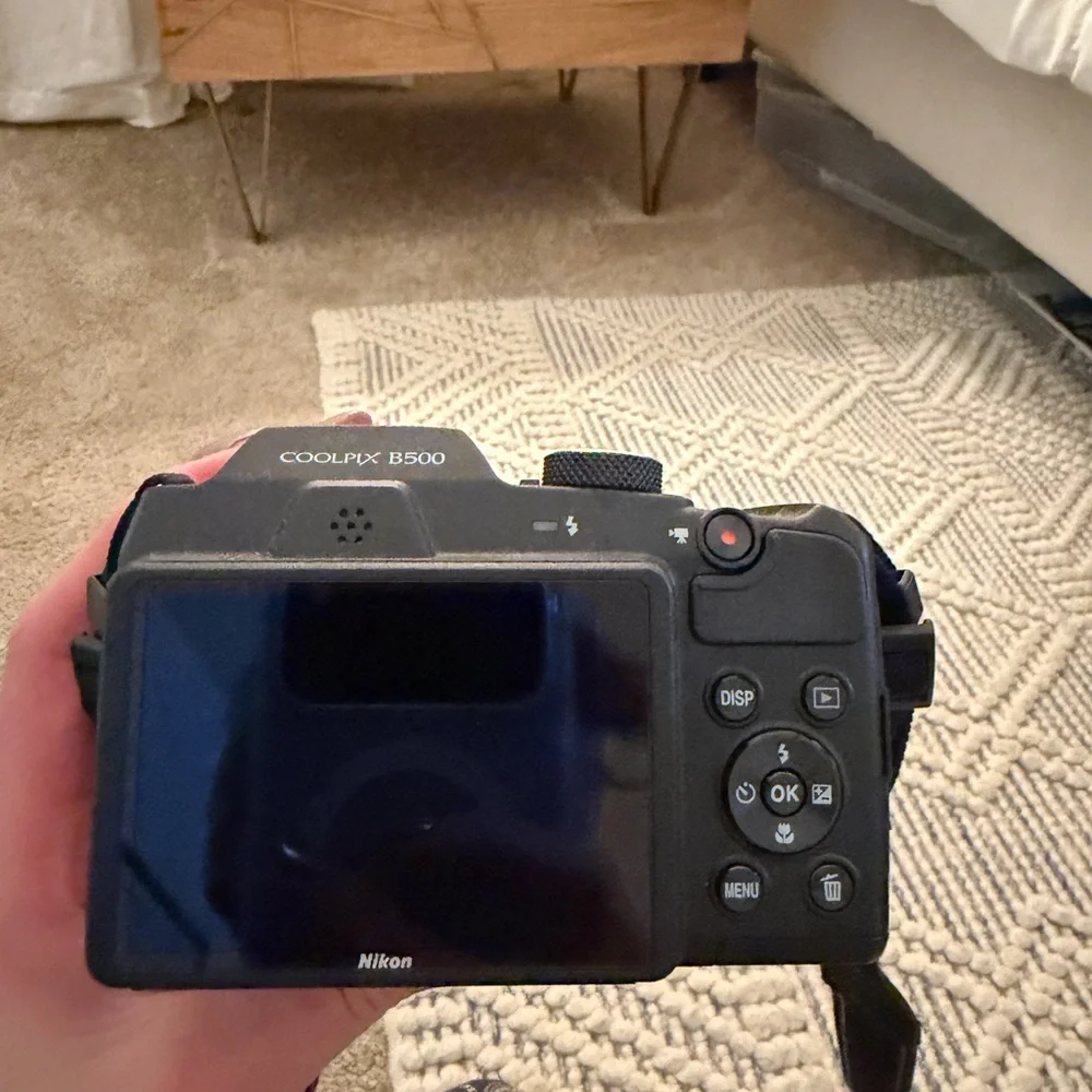 Nikon Black Digital Camera with Wide Optical Zoom